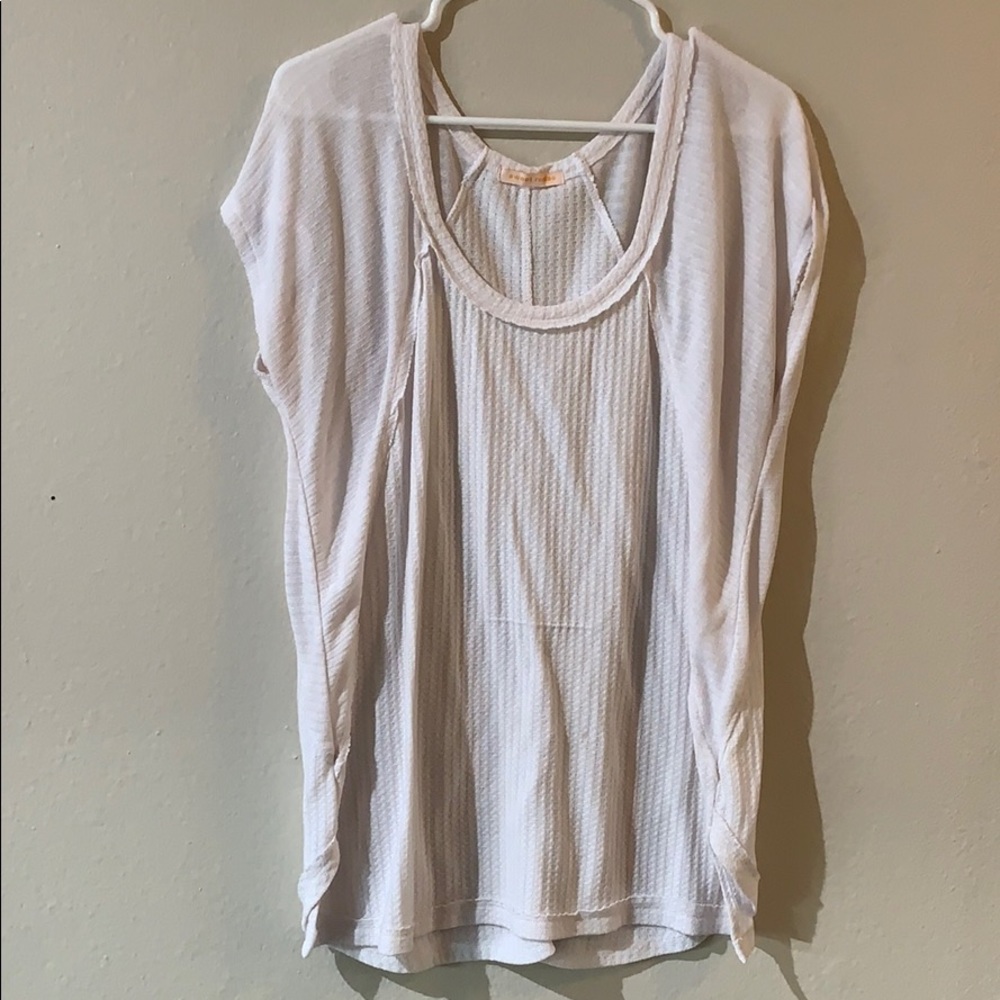 Sweet Romeo Top/ Loose Fit/ White